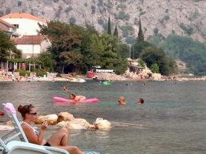 Beach below the apartment
