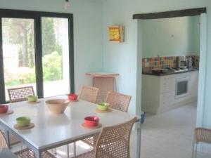 Spacious dining area