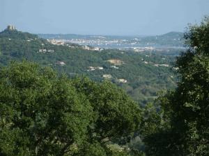 View to Grimaud and St. Tropez