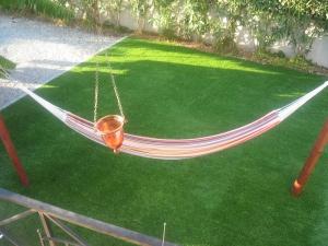One of the hammocks