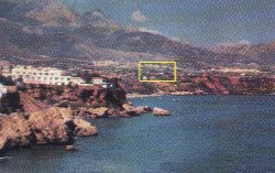 Chumbera Hill from the sea