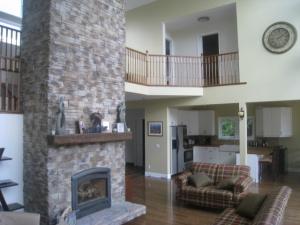 35 ft high cathederial ceiling