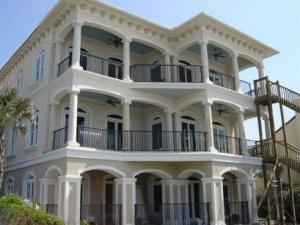 Condo view from beach