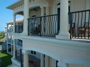 Spacious balconies