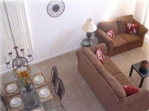 Spacious living room