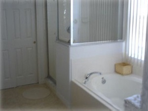 Master bath with shower
