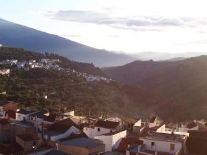 Over village to Las Alpujarras