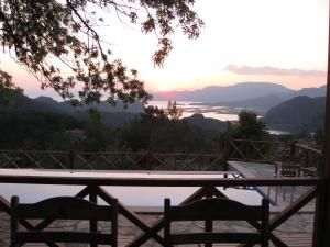 Sunset from the terrace