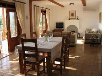 Lounge and dining areas