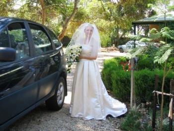 Leaving for the Ceremony