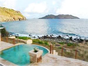 View from deck to Anguilla