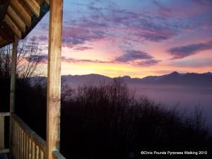 Dawn from the balcony