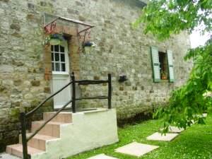 Gite Private Doorway