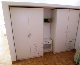 Wardrobes and safe