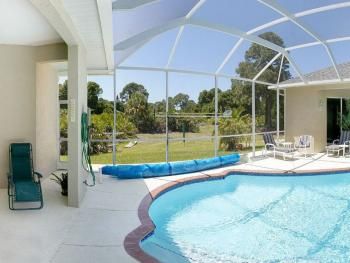 Large garden at the rear