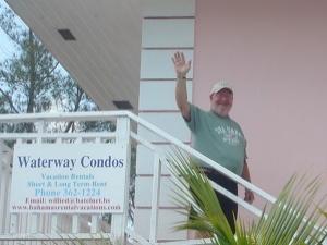 The owner at Waterway condos