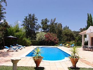 Spacious pool and terrace