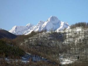 Mount Valier from livingroom