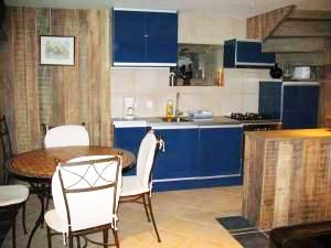 Kitchen and dining area