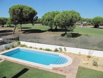 Pool and golf course view