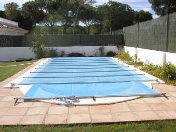Safety cover for swimming pool