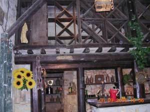 Stone cantina for wine tasting