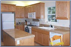 Kitchen with lots of counters