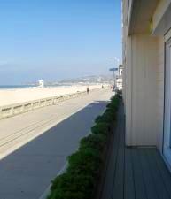 View Of Boardwalk And Ocean