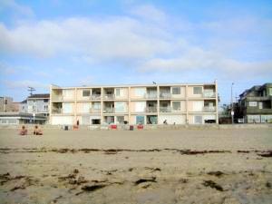 Ocean View Of Building