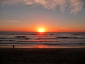 Sunset From Condo Deck