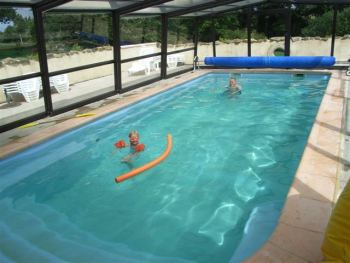 Indoor heated swimming pool