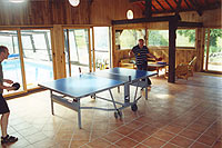 Table Tennis in the games room
