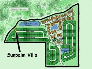 Location of Sunpalm Villa