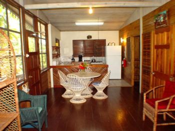 cottage kitchen & dining area