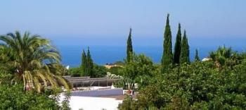 sea view from the roof terrace