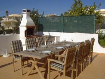 Terrace with the grillarea