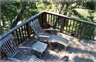 Just relax on our deck