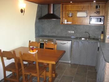 a full equipped kitchen