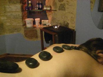 hot stones massage