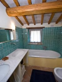 Each full bath splash of color