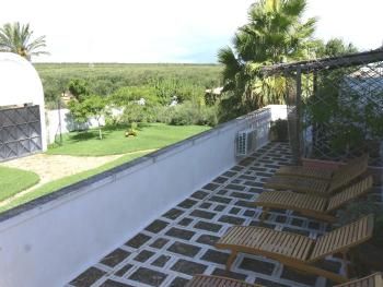 Terrace-views over garden