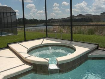 Pool has conservation views