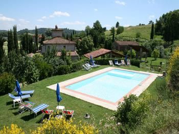 Montaione bed and breakfast farmhouse