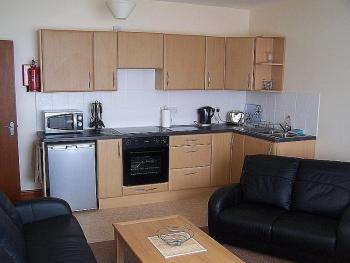 Typical kitchen area