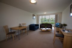 spacious lounge area