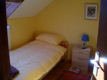 Yellow twin room