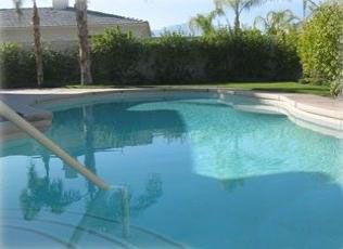 Beautiful pool and gardens