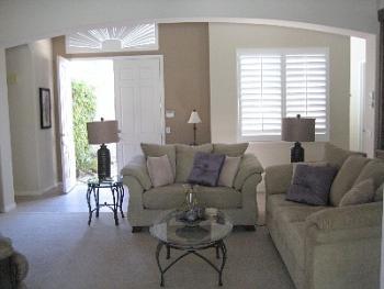 Entrance to a gated courtyard