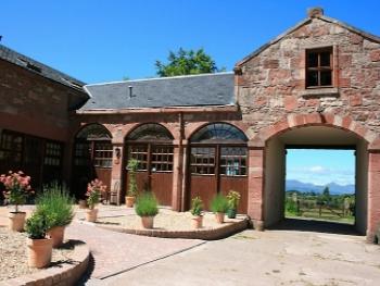 Courtyard of the cottages