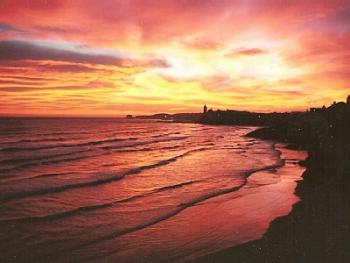 Las Palomas Catalanas sunset